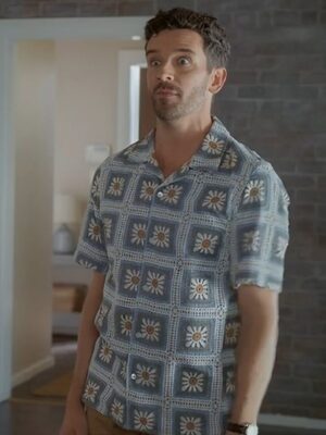 Shrinking Season 03 Michael Urie Floral Shirt