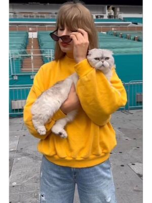 Taylor Swift Miami Eras Tour Yellow Sweatshirt