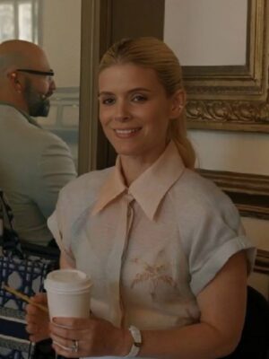 2026 Imperfect Women Kate Mara Pink Shirt