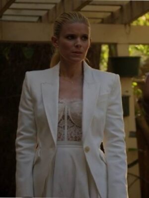 2026 Imperfect Women Kate Mara White Blazer