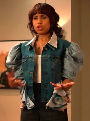 2026 Imperfect Women Kerry Washington Denim Jacket