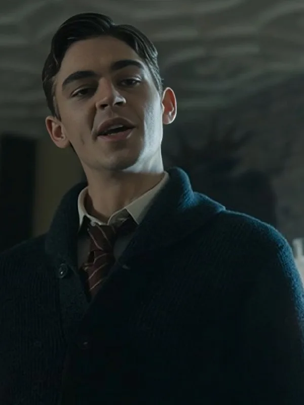 Young Sherlock Hero Fiennes Tiffin Cardigan