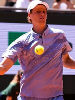 2026 Jannik Sinner French Open Polo Shirt