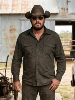 2026 Rip Wheeler Dutton Ranch Black Western Shirt