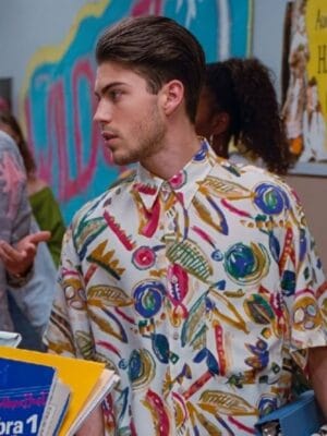 Beverly Hills 90210 S01 David Silver Multicolor Shirt