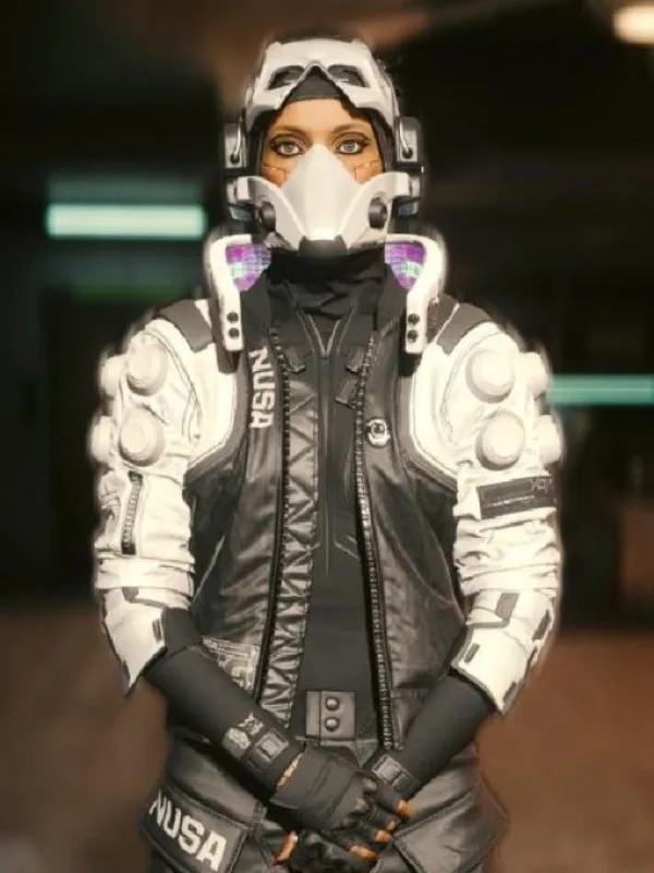 Cyberpunk 2077 Nusa Infiltrator Leather Jacket