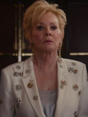 Hacks S5 Jean Smart Flowers Embellished Blazer