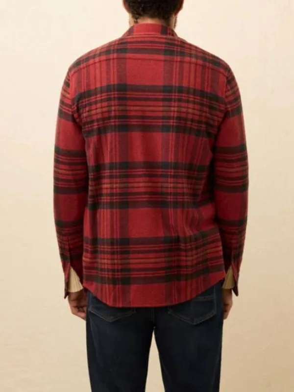 Jack The Four Seasons 2026 Will Forte Red Plaid Sweater Shirt