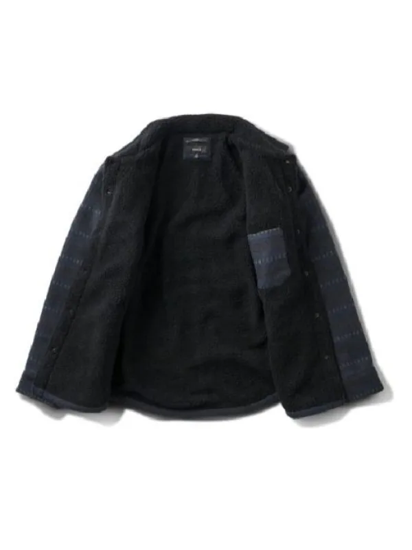 Jack The Four Seasons S02 Will Forte Printed Blue Fleece Jacket