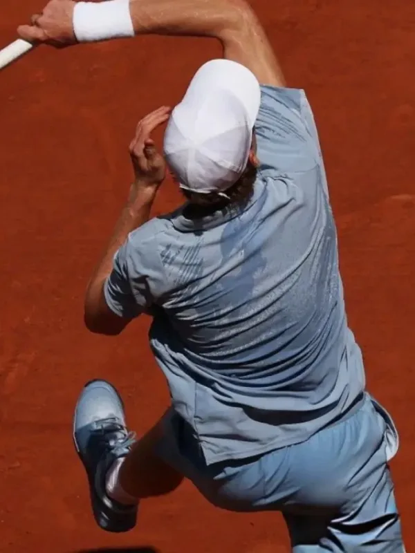 Jannik Sinner French Open 2026 Polo Shirt Tennis
