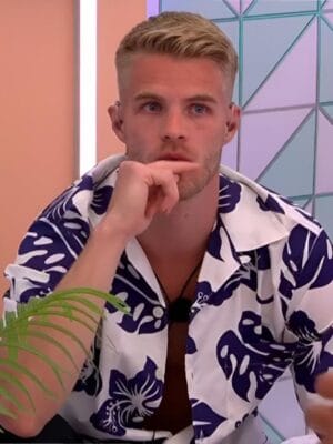 Love Island UK S13 Sam Workman Hibiscus Print Shirt