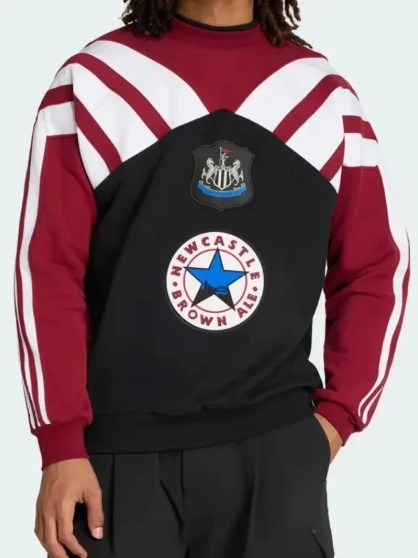 Newcastle United 1995_96 Sweatshirt-Maroon