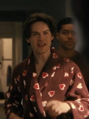 Not Suitable For Work Jack Martin Heart Printed Robe