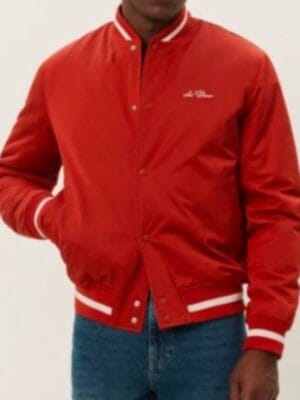 Off Campus Beau Maxwell Red Varsity Jacket