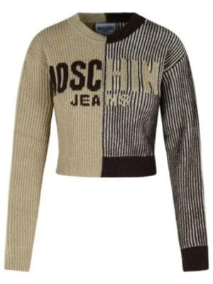 Real Housewives of Atlanta S17 Drew Sidora Two-Tone Blended Sweater