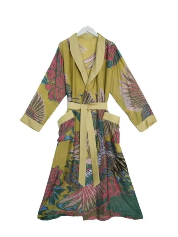 S01 Tv-Drama Dutton Ranch Beulah Jackson Printed Robe