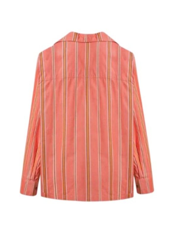 S02 The Four Seasons Marco Calvani Striped Shirt