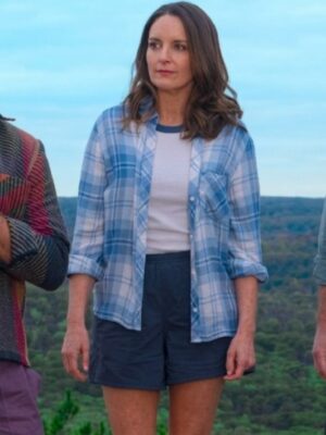 S02 The Four Seasons Tina Fey Plaid Shirt