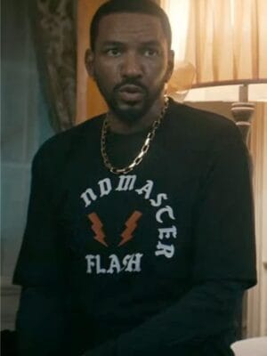 S05 The Boys Laz Alonso Grandmaster Flash Black T-Shirt