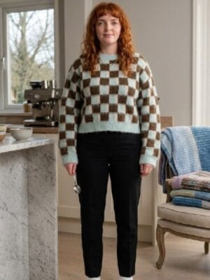 Season01 Tip Toe Allie Aylott Colorblock Sweater