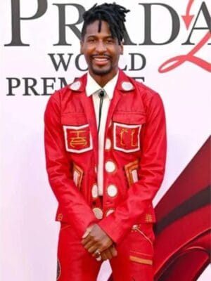 The Devil Wears Prada 2 Jon Batiste Leather Jacket