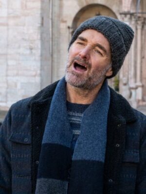 The Four Seasons S02 Will Forte Printed Fleece Jacket