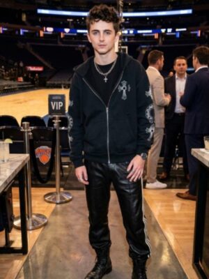 Timothee Chalamet Cleveland Cavaliers v New York Knicks Hoodie