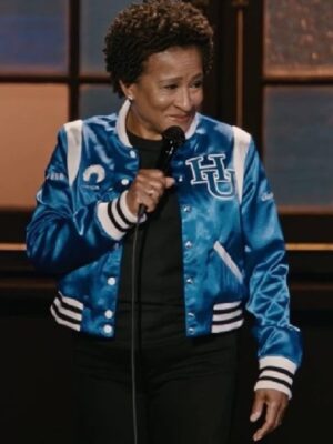 Wanda Sykes Legacy Blue Bomber Jacket