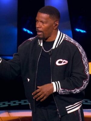 Beat Shazam Jamie Foxx Black Varsity Jacket