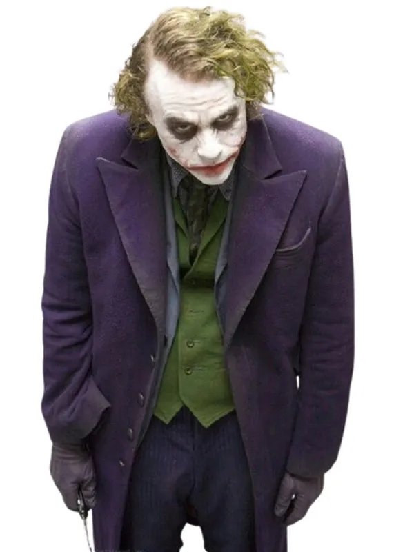 Joker Purple Suit Inspired By Heath Ledger