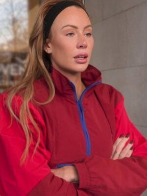 Olivia Attwood The Price of Perfection S03 Red Windbreaker Jacket