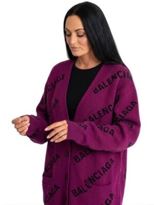 Real Housewives Ultimate Girls Trip Lisa Barlow Plum Cardigan