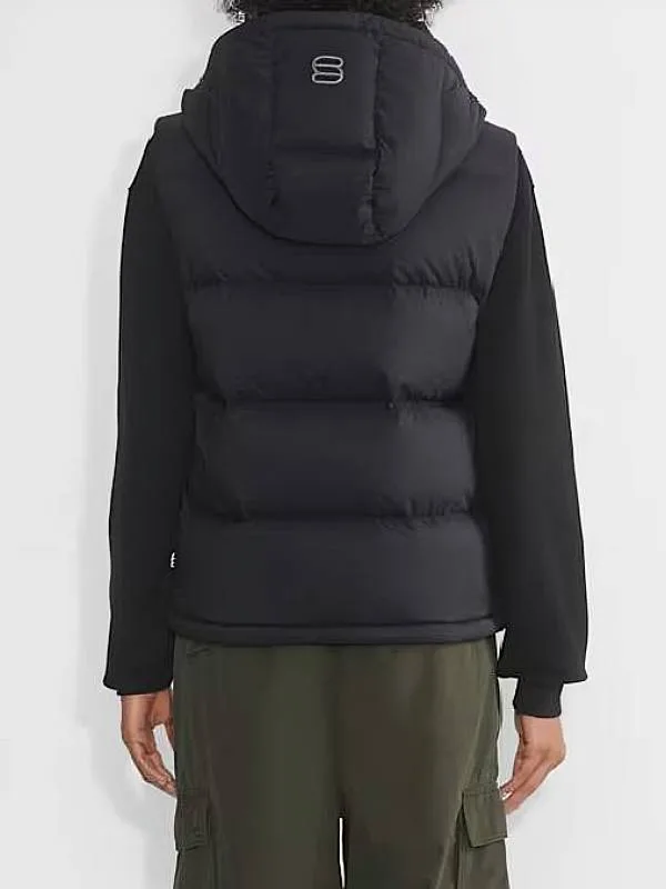 Seaon03 My Life With The Walter Boys Nikki Rodriguez Black Puffer Vest