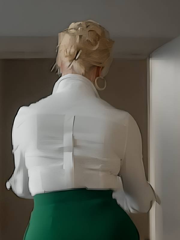 Season04 Rebecca Welton Ted Lasso Hannah Waddingham White Tuxedo Shirt