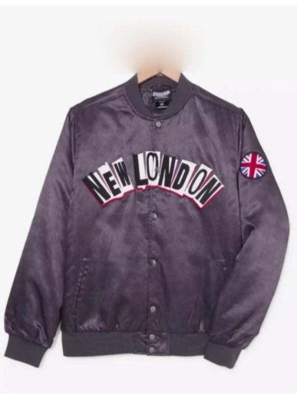 Spider Man New London Grey Bomber Jacket