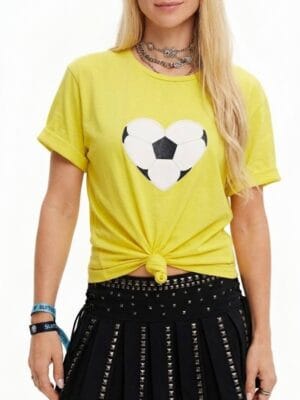 Ted Lasso S04 Keeley Jones Yellow Shirt