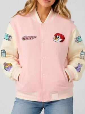 The Powerpuff Girls Varsity Jacket