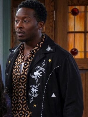 Wizards Beyond Waverly Place Brandon Michael Hall Embroidered Jacket