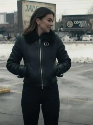 Karla Dixon Reacher S2 Shearling Leather Jacket
