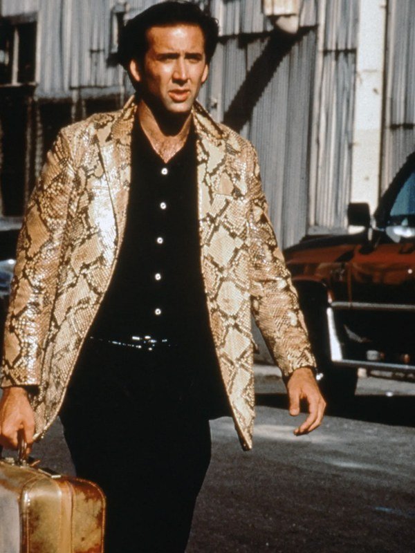 Nicolas Cage Wild at Heart Snakeskin Jacket