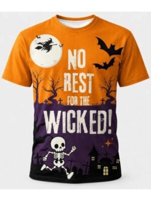 No Rest For The Wicked Halloween 2026 T-Shirt