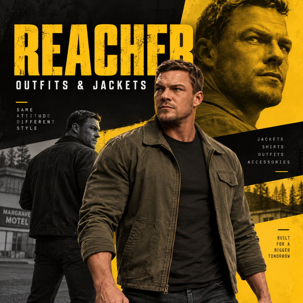 Reacher outfits and jackets