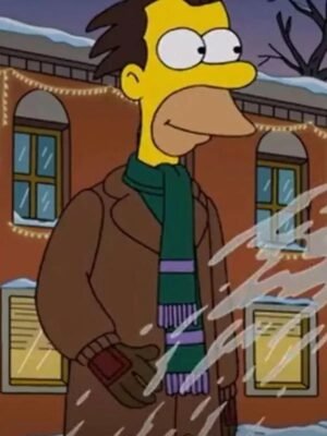 The Simpsons Lenny Leonard Brown Coat